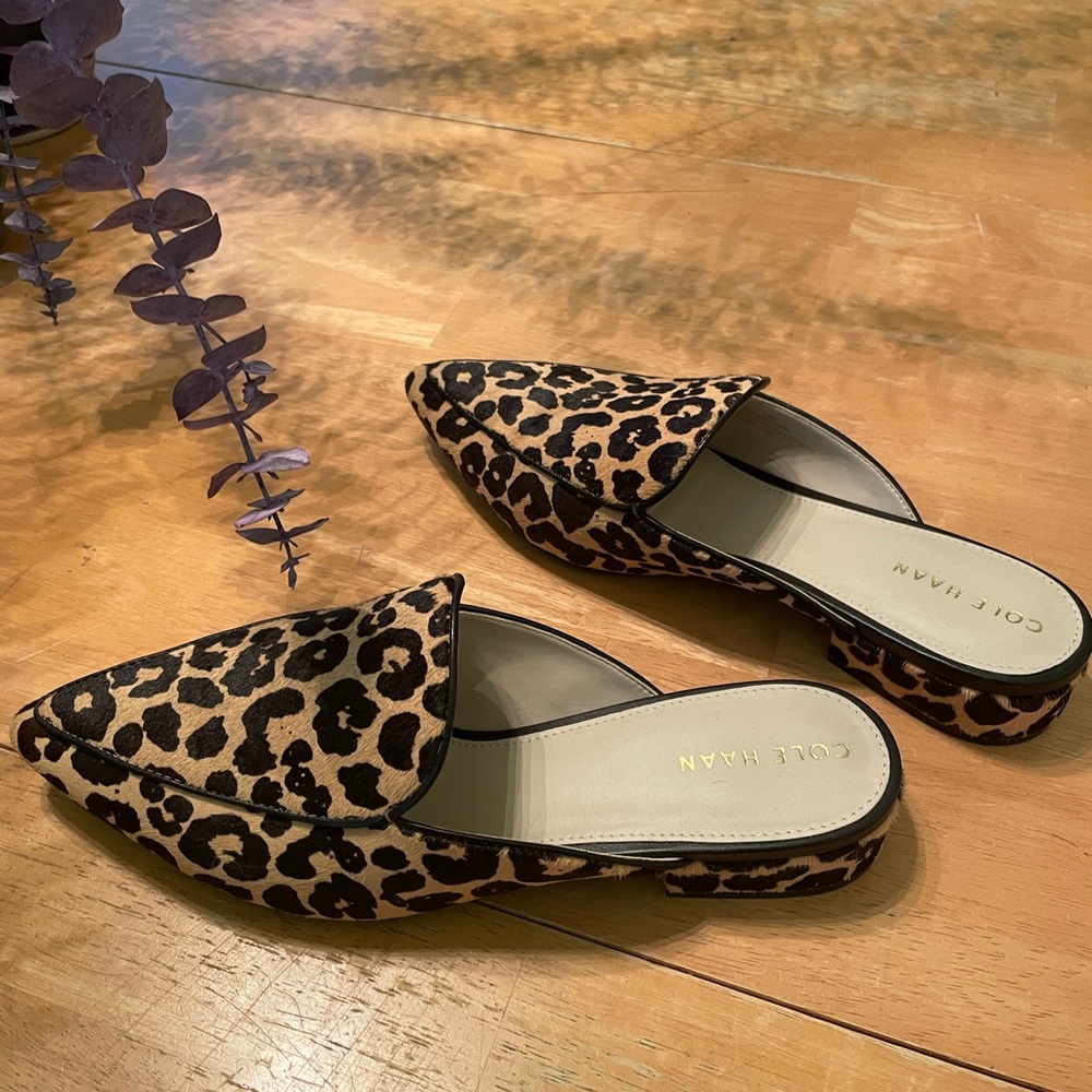 Cole Haan Leopard Print Flats
